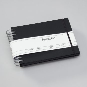 Mucho Album Mini, Heritage Line, Spiral Binding, 25x16cm,black