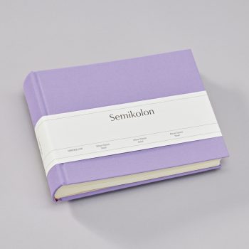 Photo Album Classic Small, Heritage Line, 21.5x16cm, lilac silk
