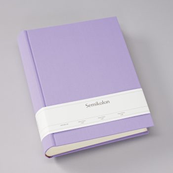 Photo Album Classic Large, Heritage Line,24.5cx30.5cm, lilac silk