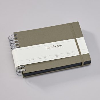 Mucho Album Mini,Spiral Binding,25x16cm, fango