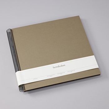 Spiral Photo Album Economy Large,34.5x33.2cm,fango