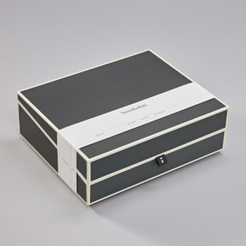 Document Box, Heritage Line, 31.5x26x10cm, lava stone