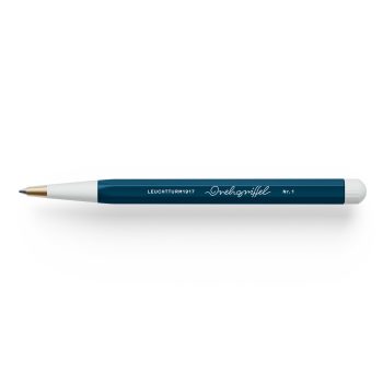 Գրիչ Drehgriffel Nr.1,Ballpoint pen,Leuchtturm1917,with royal blue ink,deep sea