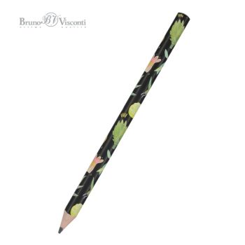 Pencil "HappyGraphix Jumbo. Ботаника"