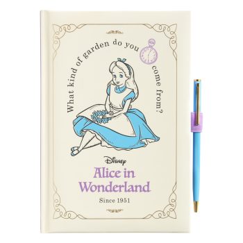 ALICE IN WONDERLAND PREMIUM A5 NOTEBOOK WITH PEN
