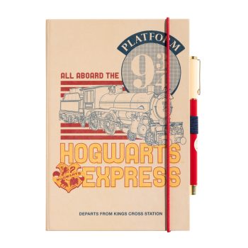 HARRY POTTER PLATAFORMA 9 3/4 PREMIUM A5 NOTEBOOK WITH PEN