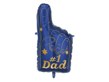 Foil balloon #1 Dad, 44 x 82 cm