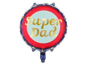 Foil balloon Super Dad, 45 cm