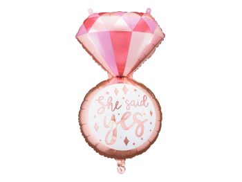 Foil balloon Ring, 41x72 cm