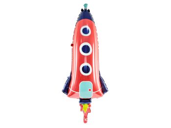 Foil balloon Rocket, 44x115cm