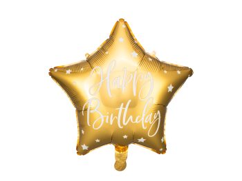 Foil balloon Happy Birthday, 40cm