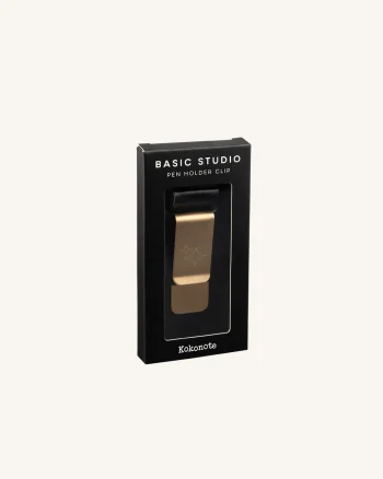 KOKONOTE BACK TO BLACK PEN HOLDER CLIP BASIC STUDIO