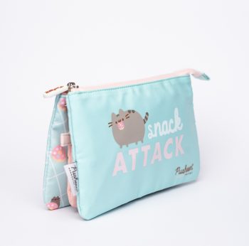 PUSHEEN FOODIE COLLECTION TRIPLE PENCIL CASE
