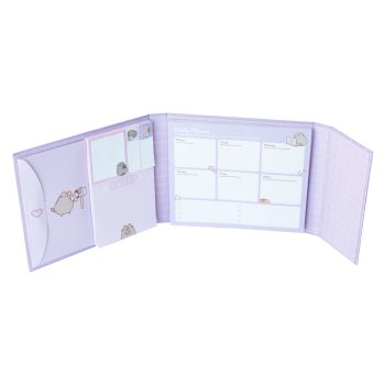 PUSHEEN MOMENTS WEEKLY PLANNER WITH STICKY NOTES