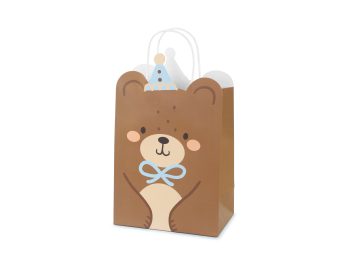 Gift bag Teddy bear, 18x29x10.5 cm