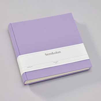 Photo Album Classic Event, Heritage Line, 23x24cm, lilac silk