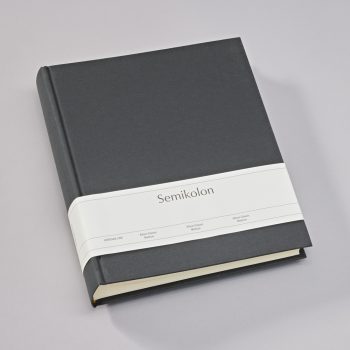 Photo Album Classic Medium, Heritage Line, 21.6cx25.5cm, lava stone