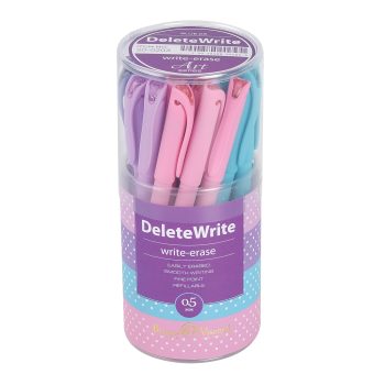 Erasable gel ink pen "DeleteWrite Art"  0.5 mm, blue