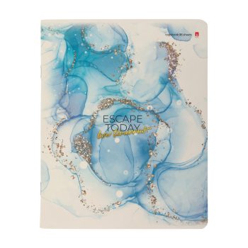Copy book Marble A5 Bruno Visconti, squared