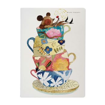 Տետր  В5, Bruno Visconti, "TEA PARTY", 60թերթ,տողանի