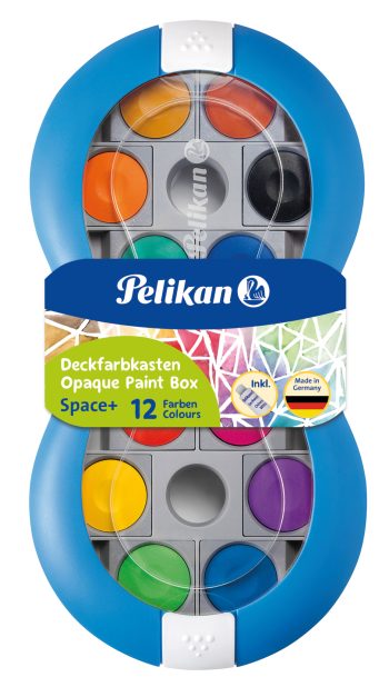 Ջրաներկ Paint Box Space+ blue 12 colors, sleeve