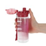 Drinking Bottle red, with hangtag-Trinkflasche_rot_frontal_geschlossen_ohneHangtag_MDB-web