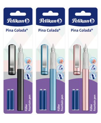 Գրիչ գեղագրության Pelikan Filler Pina Colada, blister card, assorted colours