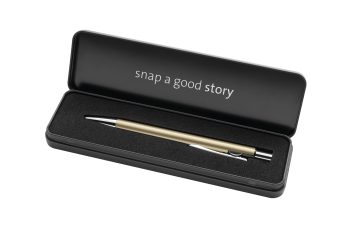 Գրիչ գնդիկավոր Pelikan Ballpoint Pen Snap Metallic K10, 1 pc in Metal Case, Gold