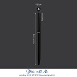Kugelschreiber K6 Ineo Elements Black Rock, Metalletui dynamisch offen-INEO_Etui_dyn_offen_BlackRock_PIM_MAM-highres