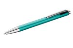 Kugelschreiber snap K10 Metallic Türkis Metall-Etui, offen dynamisch-Snap_metalcase_dyn_offen_tuerkis_PIM_MAM-web