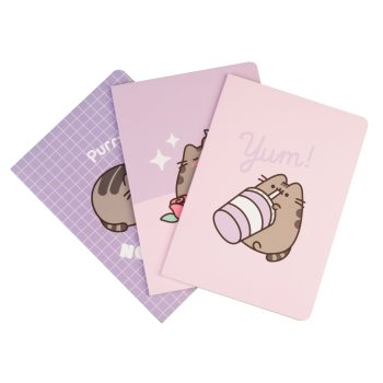 Հավաքածու - PUSHEEN  MOMENTS PACK OF 3 A5 NOTEBOOKS