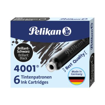Թանաք Pelikan Ink Cartridges TP/6 Ink 4001 Brilliant-Black