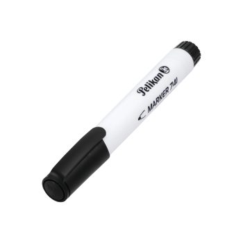 Մարկեր գրատախտակի Whiteboard Marker 741 black with round tip, dynamic open Pelikan