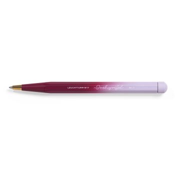 Գրիչ Drehgriffel Nr.1 Ballpoint pen,Gradient Edition,Handmade, black ink,port red/Lilac