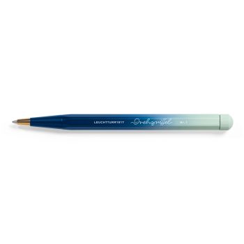 Գրիչ Drehgriffel Nr.1 Ballpoint Pen,Gradient Edition, Handmade,with black ink,Navy/Mint green