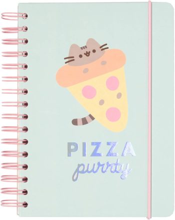 Նոթատետր - Pusheen Pizza party FOODIE COLLECTION HARDCOVER A5 NOTEBOOK