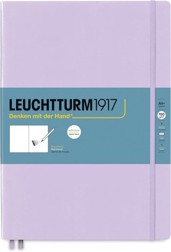 Սքեչբուք Sketchbook Hardcover Master (A4+), Leuchtturm1917, 112 Pages, 150g/m² Paper, Plain, lilac