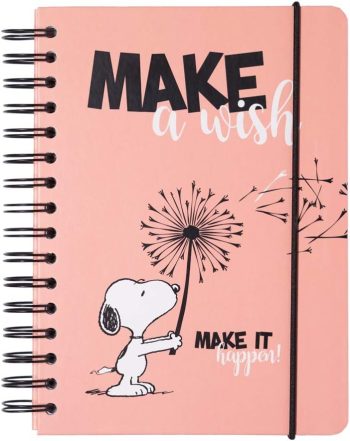 Նոթատետր - MAKE A WISH SNOOPY HARDCOVER A5 NOTEBOOK