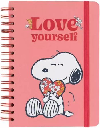 Նոթատետր - SNOOPY  LOVE YOURSELF HARDCOVER A5 NOTEBOOK