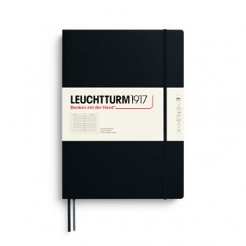 Նոթատետր A4+ տող Notebook Hardcover Master Classic (A4+), Leuchttrum1917, 235 P., Ruled, black