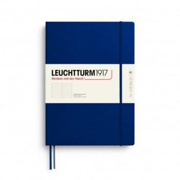 Նոթատետր A4+,կետ․ Slim Notebook Hardcover Master (A4+), Leuchttrum1917, 123 P., Dotted, navy