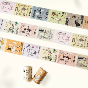 Դեկորատիվ սկոչ Feline Funk Wide Washi/PET Tape - Washi Tape