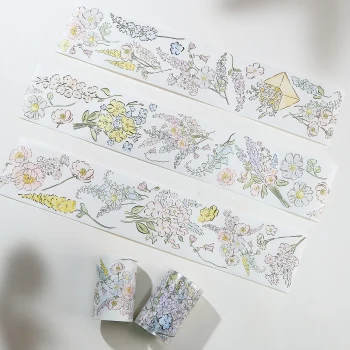 Դեկորատիվ սկոչ Pre-cut Garden Sprout Wide Washi Tape