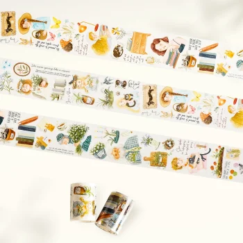 Դեկորատիվ սկոչ Pre-cut Cozy Hour Wide Washi - PET Tape