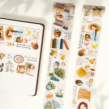 Դեկորատիվ սկոչ Pre-cut Squeaky Mischief Wide Washi/PET Tape - PET Tape