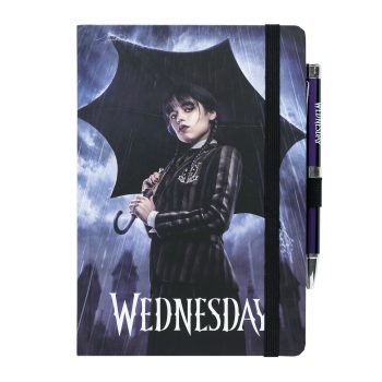 Նոթտետր Wednesday  PREMIUM A5 NOTEBOOK WITH PROJECTOR PEN