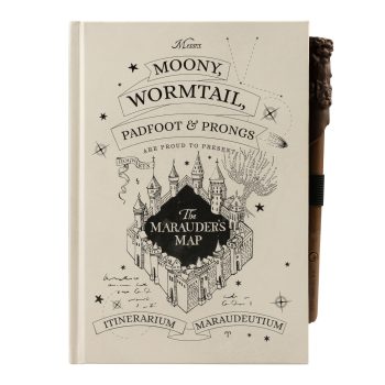 Նոթատետր HARRY POTTER  THE MAP OPTICALLY VARIABLE INK PREMIUM A5 NOTEBOOK