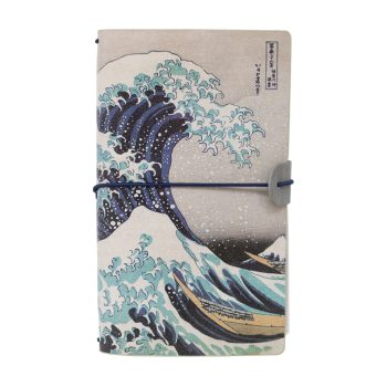 Նոթատետր THE GREAT WAVE OF KANAGAWA HOKUSAI TRAVEL JOURNAL