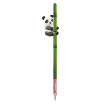 Մատիտ I LOVE BAMBOO - PENCIL WITH ERASER - DISPLAY 24 PCS