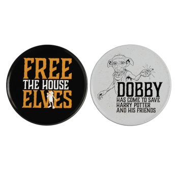Տակդիր բաժակի HARRY POTTER SET OF 2  DOBBY COASTERS